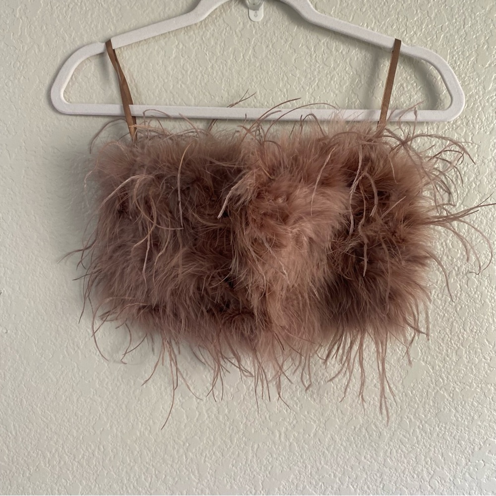 LAMARQUE Zaina Feather Top - Picture 2 of 7